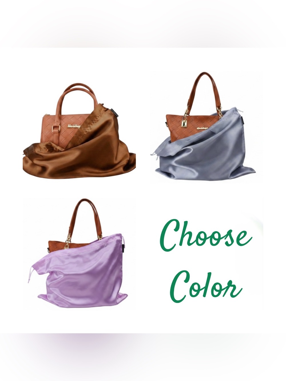 Satin Dust Bags (Qty 3)